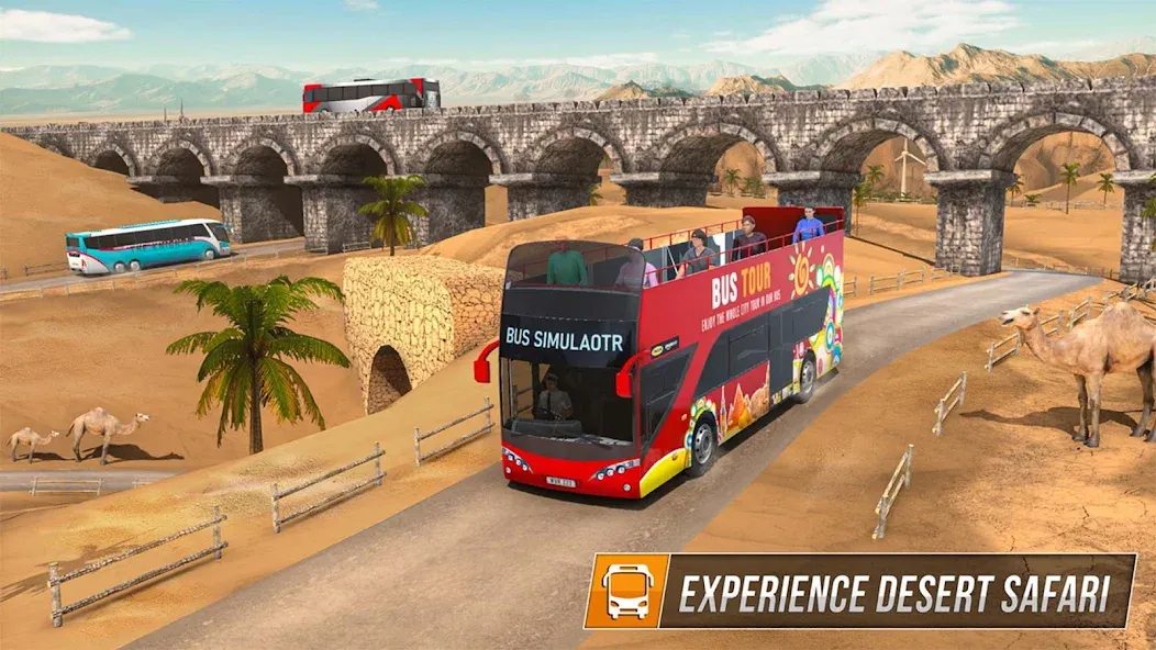 Modern Bus Simulator: Bus Game [MOD: безлимитные деньги и топливо] Screenshot 4