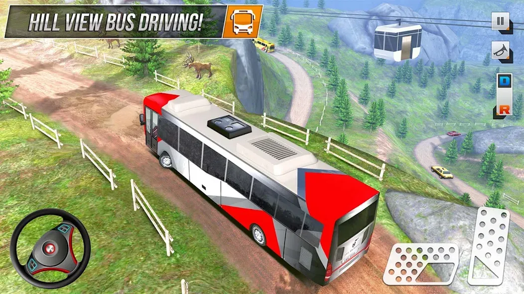 Modern Bus Simulator: Bus Game [MOD: безлимитные деньги и топливо] Screenshot 5
