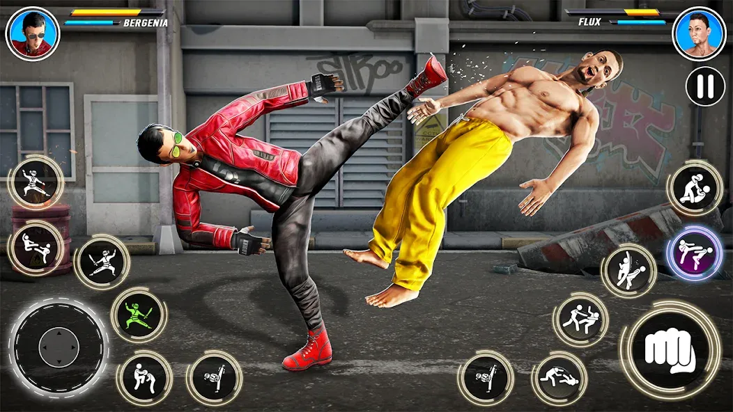 Kung Fu karate: Fighting Games [MOD: безлимитные деньги и энергия] Screenshot 1