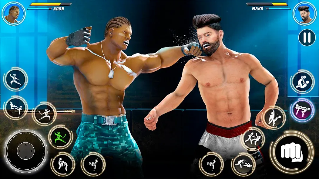 Kung Fu karate: Fighting Games [MOD: безлимитные деньги и энергия] Screenshot 2