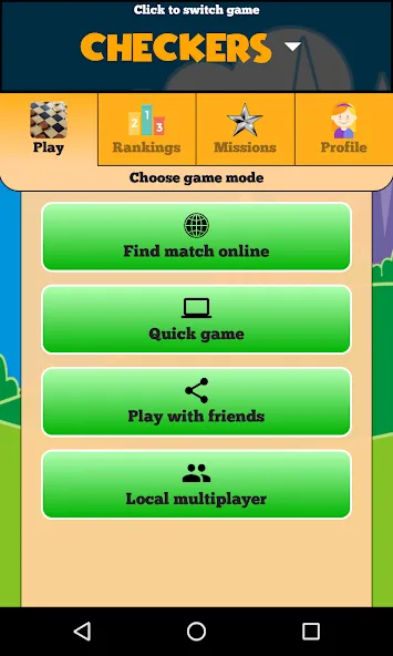 Checkers Online - Duel friends [MOD: игра с друзьями без ограничений] Screenshot 3