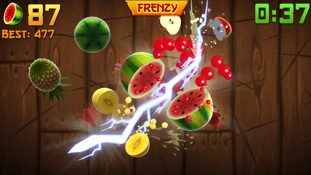 Fruit Ninja® [MOD: безлимитные монеты и разблокированы клинки] Screenshot 1
