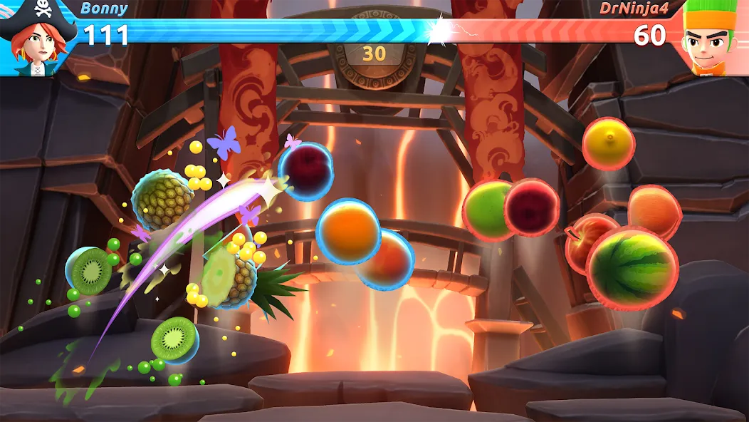 Fruit Ninja 2 Fun Action Games [MOD: безлимитные монеты и усиления] Screenshot 2