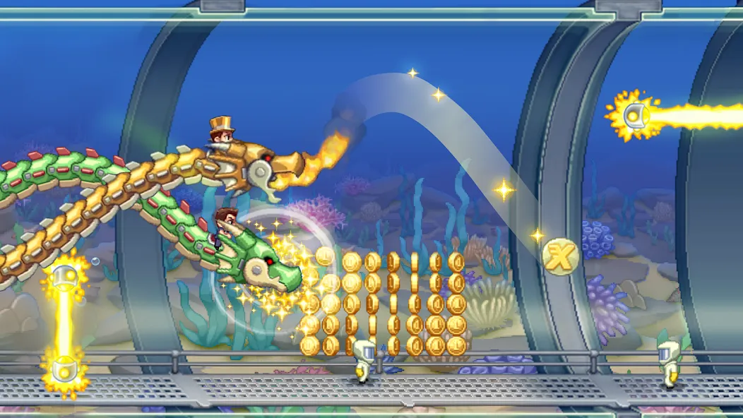 Jetpack Joyride [MOD: безлимитные монеты и усилители] Screenshot 1