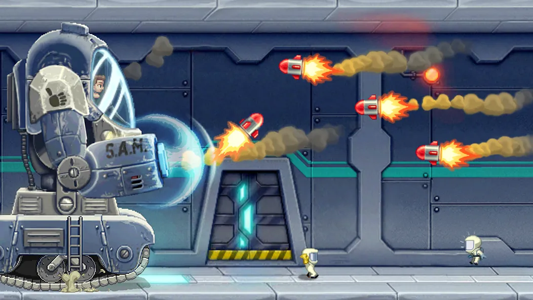 Jetpack Joyride [MOD: безлимитные монеты и усилители] Screenshot 4