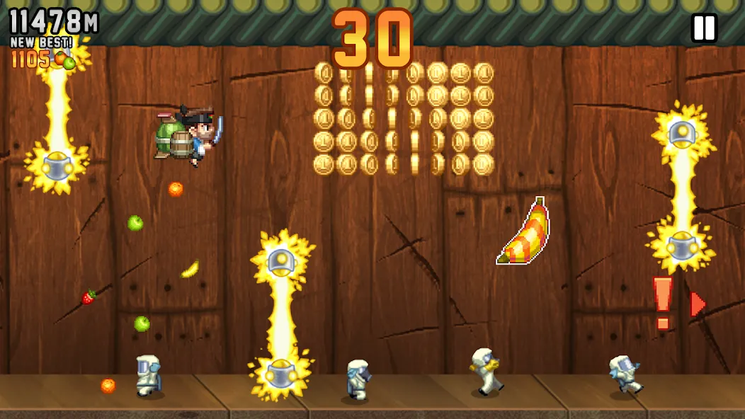 Jetpack Joyride [MOD: безлимитные монеты и усилители] Screenshot 5