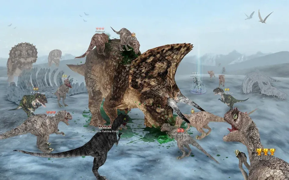 Dinos Online [MOD: много денег и усиленные динозавры] Screenshot 4