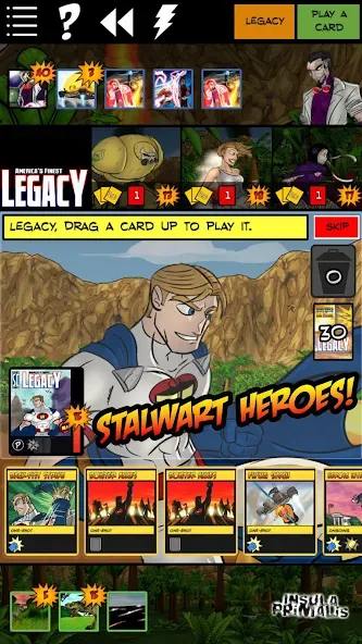 Sentinels of the Multiverse [MOD: безлимитные очки и разблокированы герои] Screenshot 3