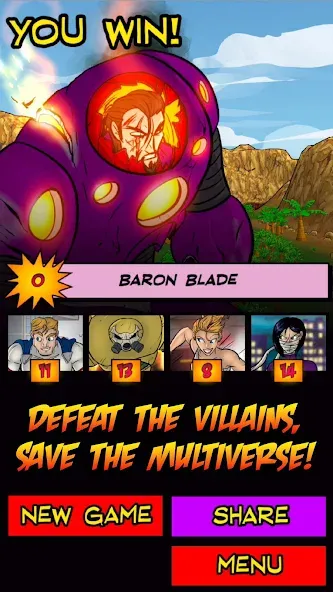 Sentinels of the Multiverse [MOD: безлимитные очки и разблокированы герои] Screenshot 4
