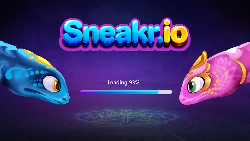 Sneak.io - Snake Game [MOD: бесконечные очки и усиления] Screenshot 3