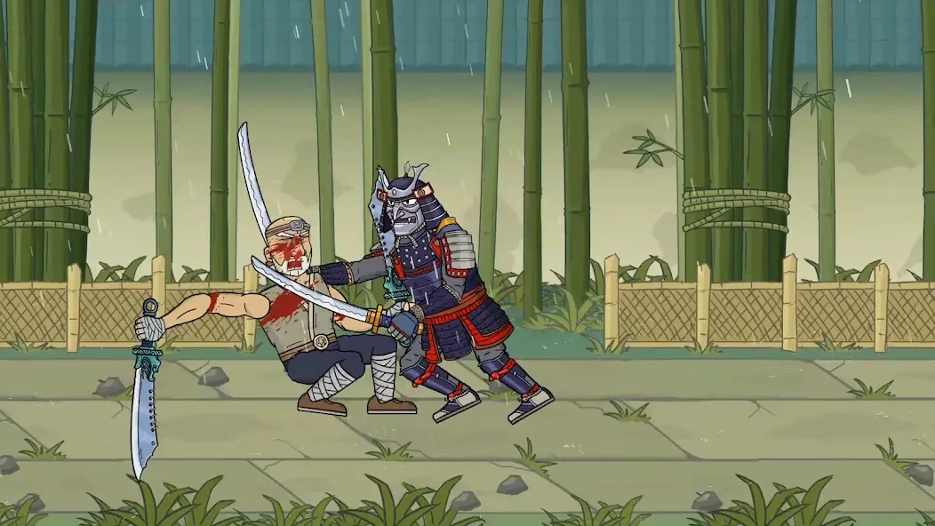 Crazy Samurai [MOD: безлимитные монеты и усиленный самурай] Screenshot 3