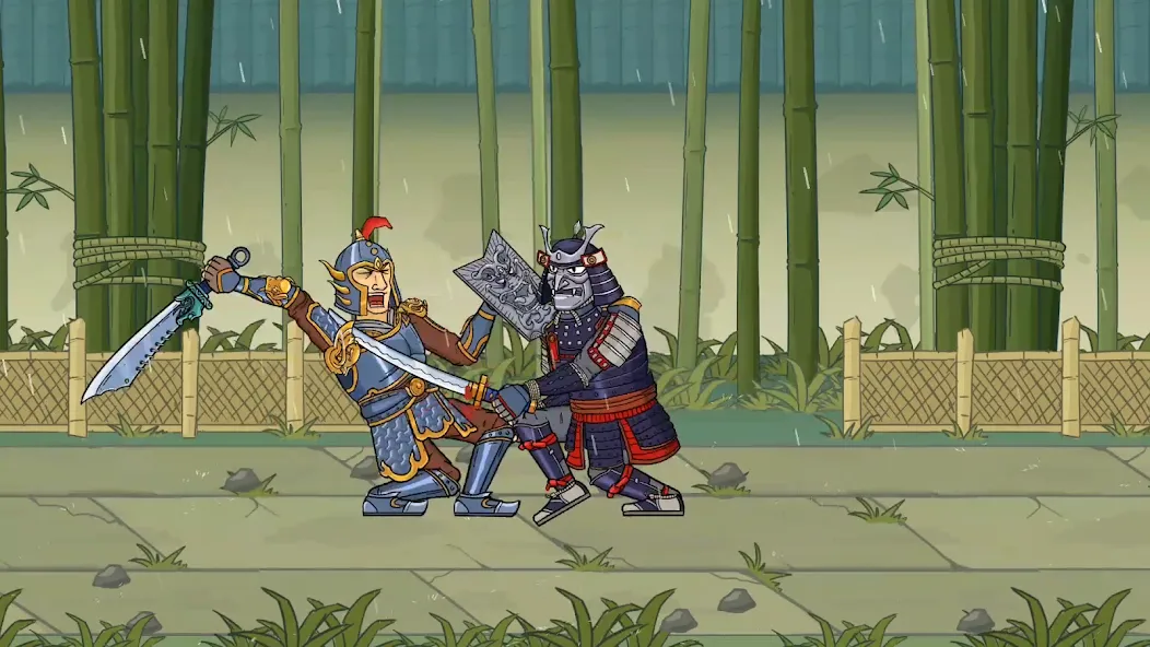 Crazy Samurai [MOD: безлимитные монеты и усиленный самурай] Screenshot 4