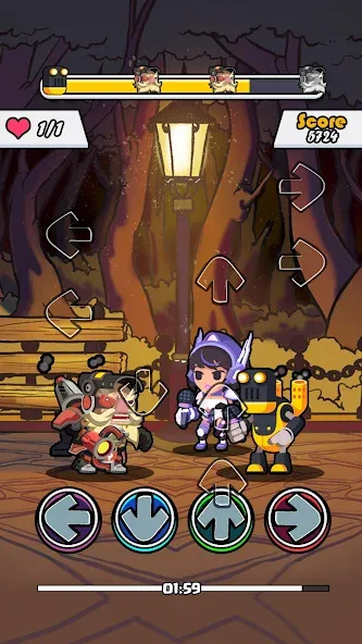 Beat Battle Full Mod Fight [MOD: полная версия с открытыми боями] Screenshot 1