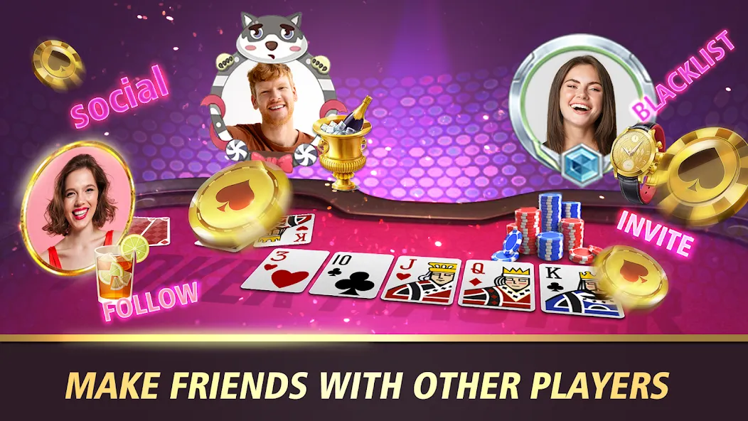 Poker Master Texas Holdem 2024 [MOD: безлимитные фишки и всё открыто] Screenshot 1