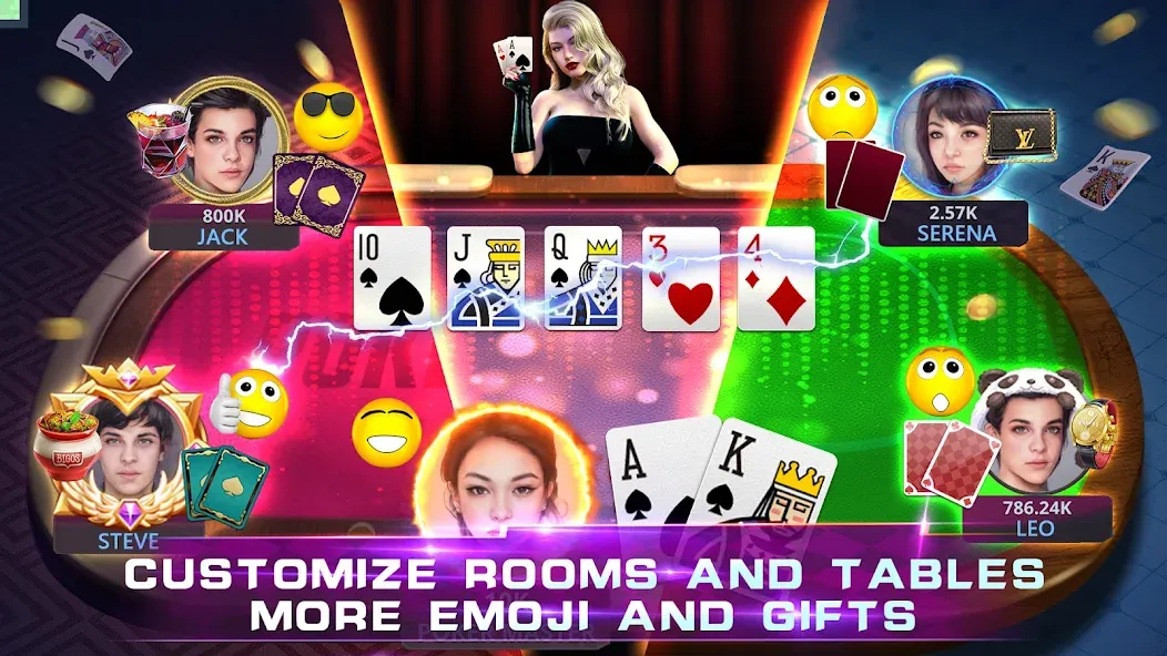 Poker Master Texas Holdem 2024 [MOD: безлимитные фишки и всё открыто] Screenshot 5