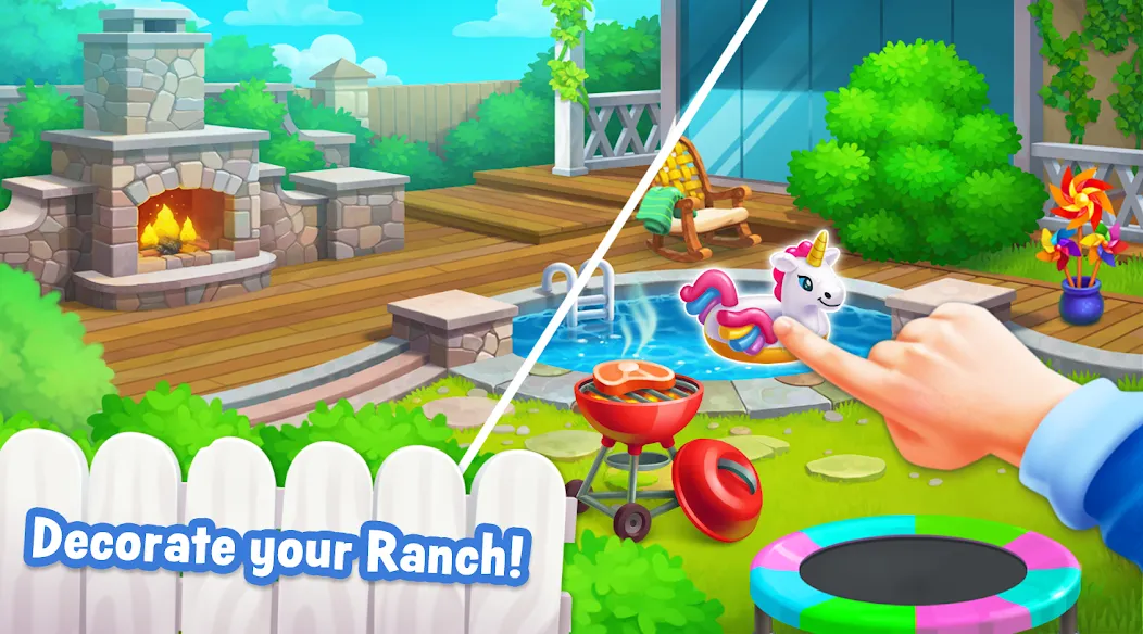 Ranch Adventures: Amazing Matc [MOD: безлимитные монеты и жизни] Screenshot 1