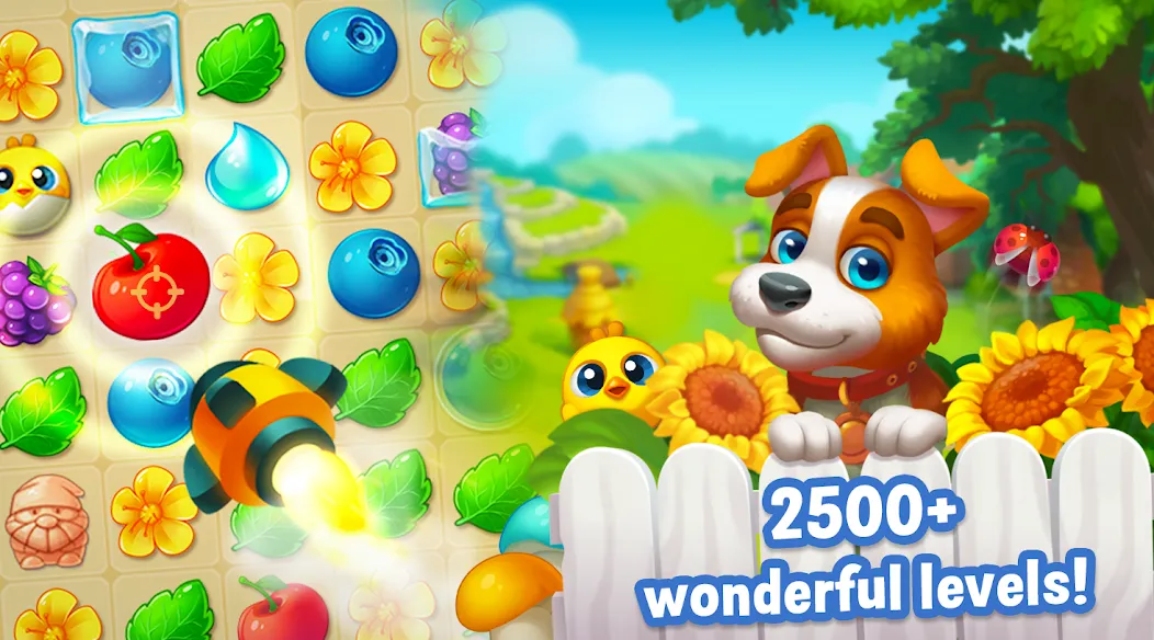 Ranch Adventures: Amazing Matc [MOD: безлимитные монеты и жизни] Screenshot 3