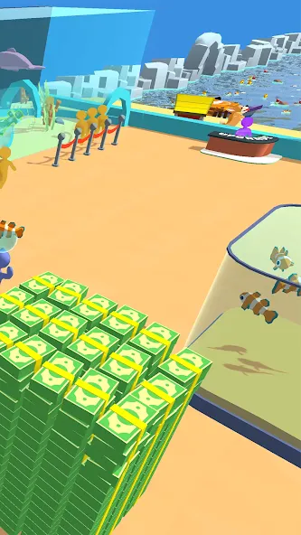 Aquarium Land - Fishbowl World [MOD: безлимитные деньги и редкие рыбки] Screenshot 2