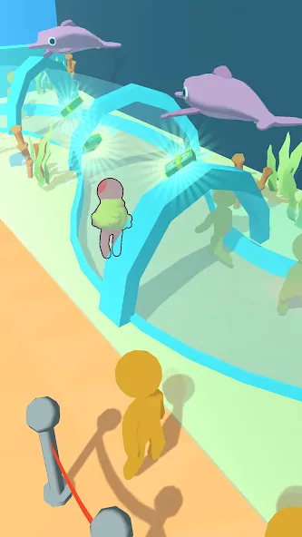 Aquarium Land - Fishbowl World [MOD: безлимитные деньги и редкие рыбки] Screenshot 3