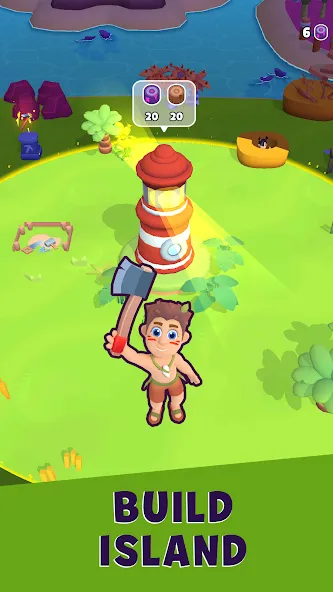 Lighthouse Island [MOD: безлимитные ресурсы и открытые уровни] Screenshot 2