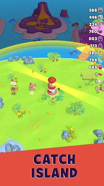 Lighthouse Island [MOD: безлимитные ресурсы и открытые уровни] Screenshot 4