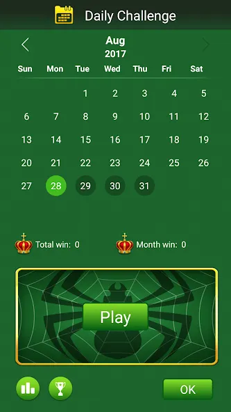 Spider Solitaire [MOD: без рекламы и все масти открыты] Screenshot 2