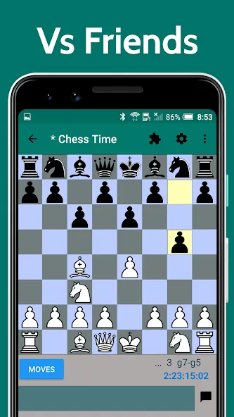 Chess Time - Multiplayer Chess [MOD: мультиплеерные шахматы без ограничений] Screenshot 3