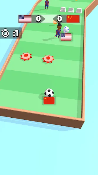 Soccer Dash [MOD: безлимитные монеты и энергия] Screenshot 2