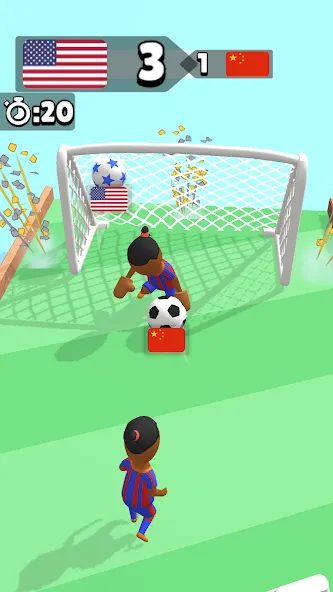 Soccer Dash [MOD: безлимитные монеты и энергия] Screenshot 3
