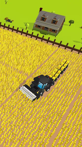 Harvest.io – 3D Farming Arcade [MOD: безлимитные ресурсы и открыты все поля] Screenshot 3