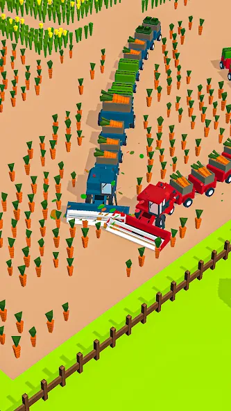 Harvest.io – 3D Farming Arcade [MOD: безлимитные ресурсы и открыты все поля] Screenshot 4