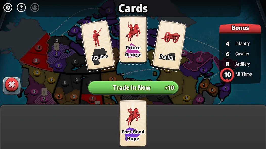 RISK: Global Domination [MOD: безлимитные деньги и карты открыты] Screenshot 5