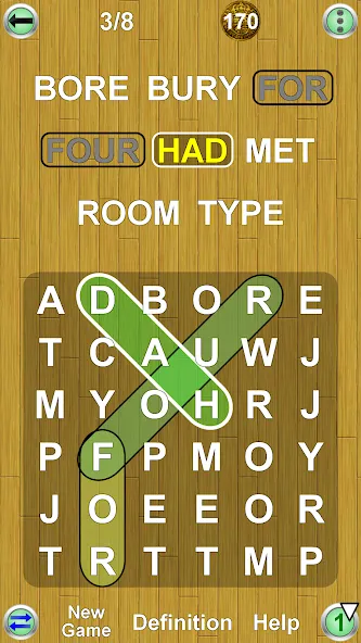 Word Games [MOD: безлимитные подсказки и открыты все уровни] Screenshot 2