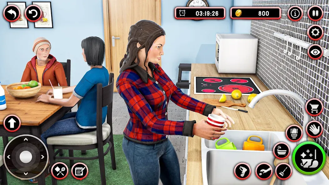 Mom Simulator &amp; Mom Games [MOD: безлимитные деньги и всё открыто] Screenshot 1