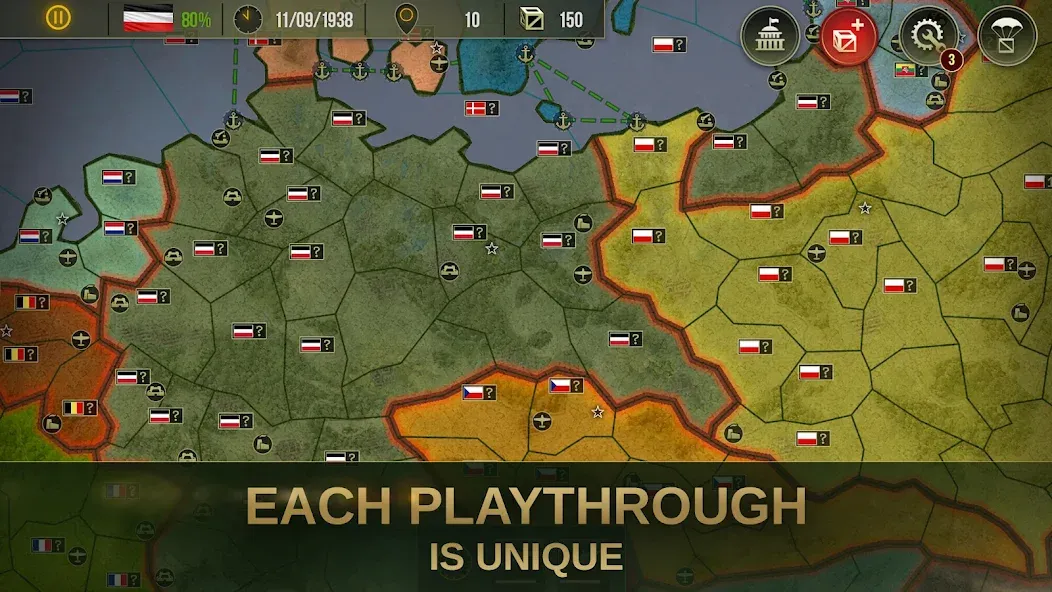 Strategy&amp;Tactics 2: WWII [MOD: безлимитные ресурсы и открыты все кампании] Screenshot 2