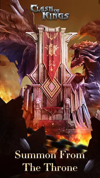 Clash of Kings [MOD: безлимитные ресурсы и ускоренное строительство] Screenshot 1
