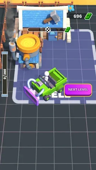 Sand Miner: Idle Mining Game [MOD: безлимитные деньги и ресурсы] Screenshot 1