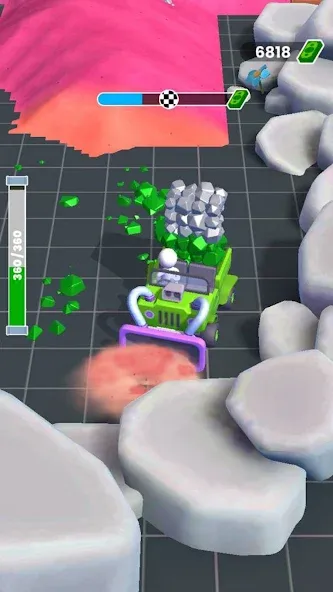 Sand Miner: Idle Mining Game [MOD: безлимитные деньги и ресурсы] Screenshot 3
