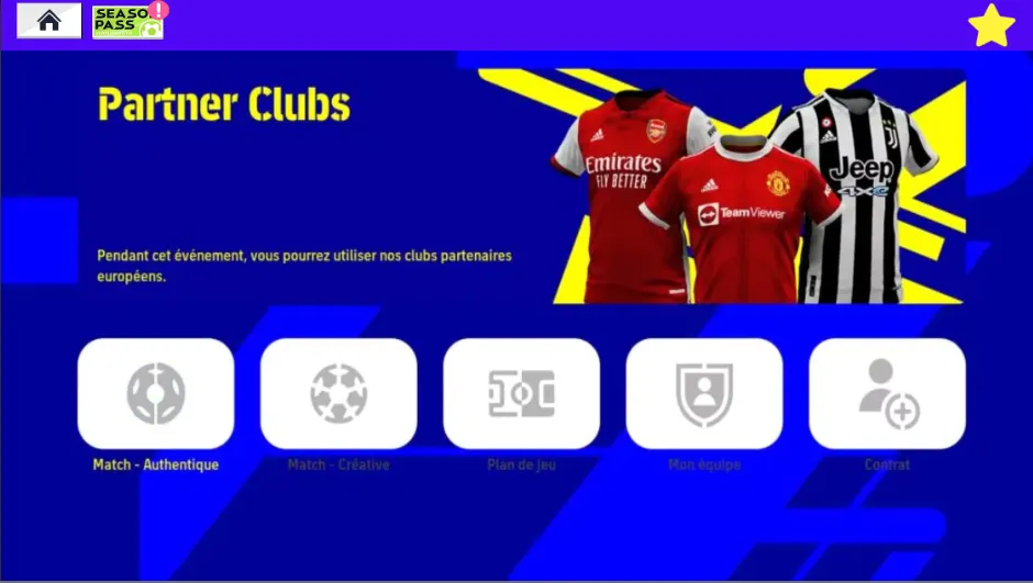 PESfOOTBALL MOBILE 2023 [MOD: улучшенная графика и новые команды] Screenshot 1