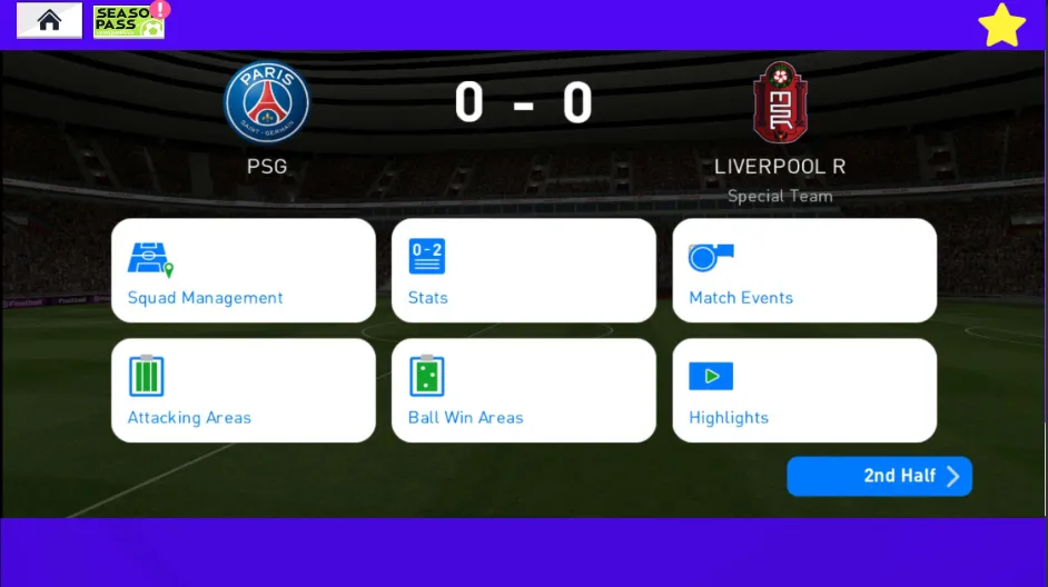 PESfOOTBALL MOBILE 2023 [MOD: улучшенная графика и новые команды] Screenshot 2