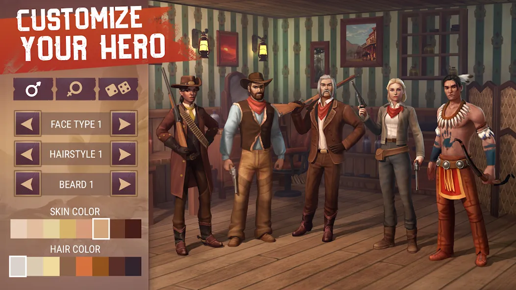 Westland Survival: Cowboy Game [MOD: безлимитные ресурсы и патроны] Screenshot 2