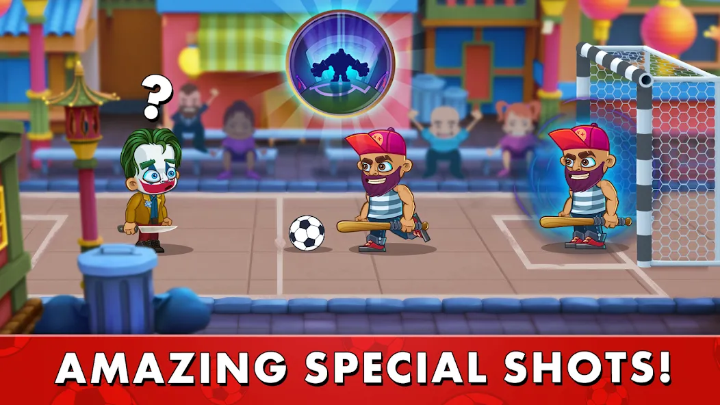 Street Soccer：Ultimate Fight [MOD: безлимитные деньги и всё открыто] Screenshot 2