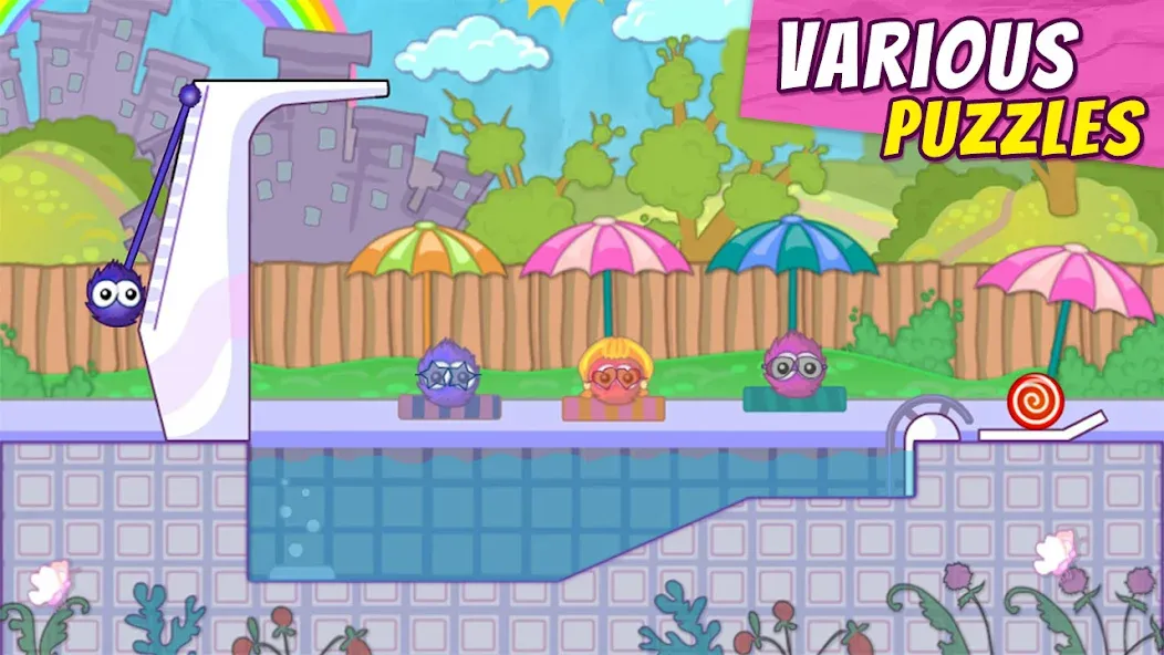 Catch the Candy: Fun puzzles [MOD: без рекламы и все уровни открыты] Screenshot 2
