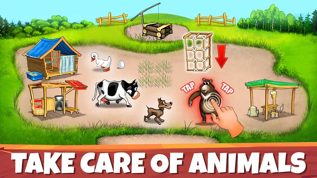 Farm Frenzy：Legendary Classics [MOD: безлимитные монеты и открыты все уровни] Screenshot 4