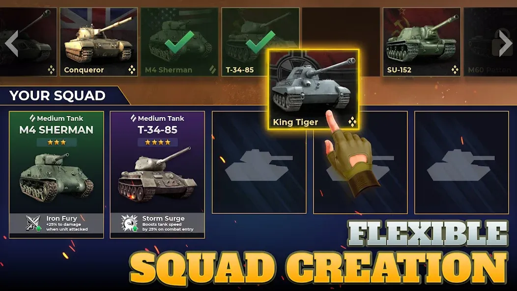 Tanks Charge: Online PvP Arena [MOD: безлимитные деньги и усиленная броня] Screenshot 4