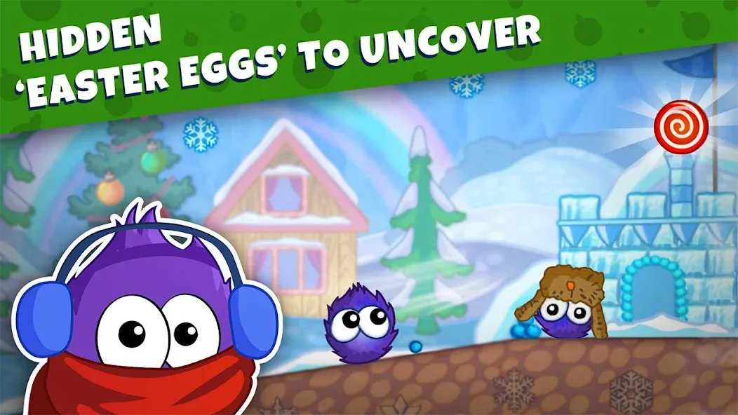 Catch the Candy: Winter Story! [MOD: зимние уровни и бесконечные конфеты] Screenshot 4