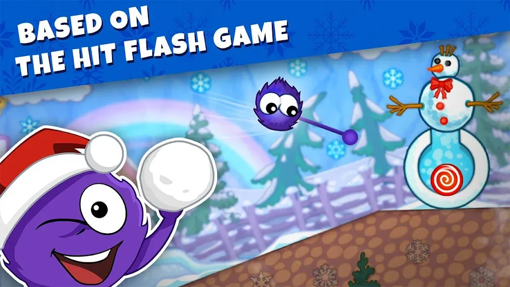 Catch the Candy: Winter Story! [MOD: зимние уровни и бесконечные конфеты] Screenshot 5