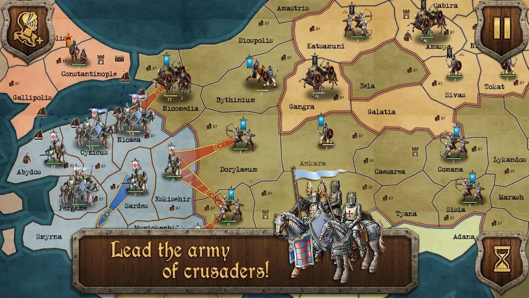S&amp;T: Medieval Wars [MOD: безлимитные ресурсы и открытые юниты] Screenshot 2