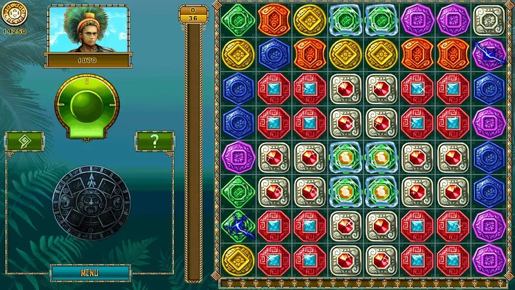 Treasure of Montezuma－wonder 3 [MOD: безлимитные монеты и все уровни] Screenshot 3