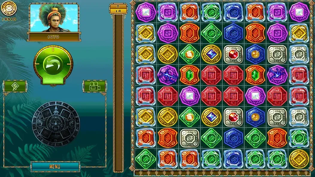 Treasure of Montezuma－wonder 3 [MOD: безлимитные монеты и все уровни] Screenshot 5